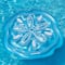 Swimline 64" Blue Sand Dollar Inflatable Pool Raft Float